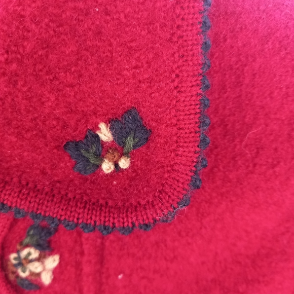 Vintage 100% Wool Button up Cardigan - Picture 8 of 8